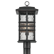 Kichler 49832 Beacon Square 1-lt 21" Tall Outdoor Post Mount - Textured Black