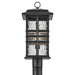 Kichler 49832 Beacon Square 1-lt 21" Tall Outdoor Post Mount - Textured Black