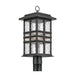 Kichler 49832 Beacon Square 1-lt 21" Tall Outdoor Post Mount - Textured Black