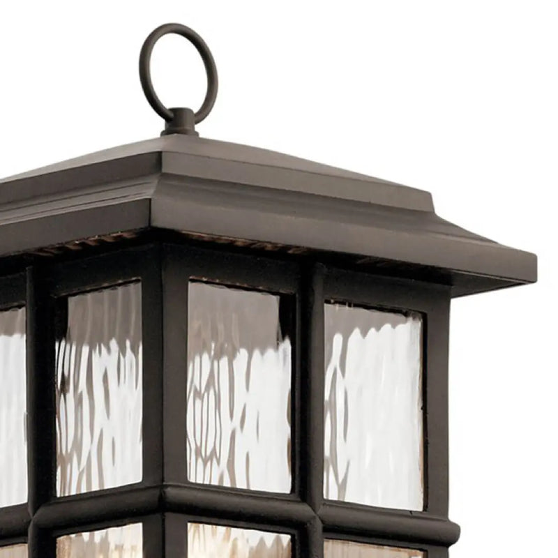 Kichler 49832 Beacon Square 1-lt 21" Tall Outdoor Post Mount - Olde Bronze