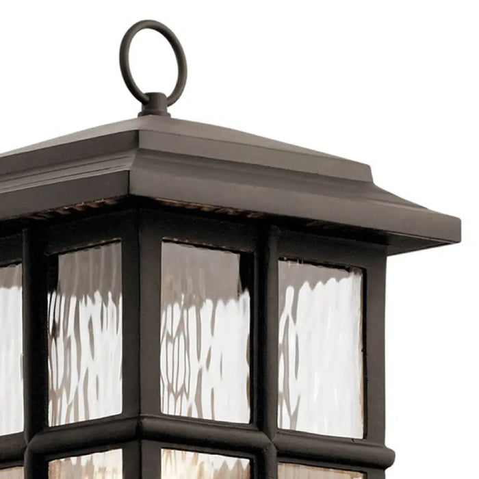 Kichler 49832 Beacon Square 1-lt 21" Tall Outdoor Post Mount - Olde Bronze