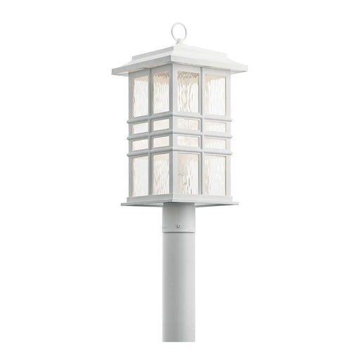 Kichler 49832 Beacon Square 1-lt 21" Tall Outdoor Post Mount - Textured White