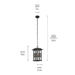 Kichler 49833 Beacon Square 1-lt Outdoor Pendant
