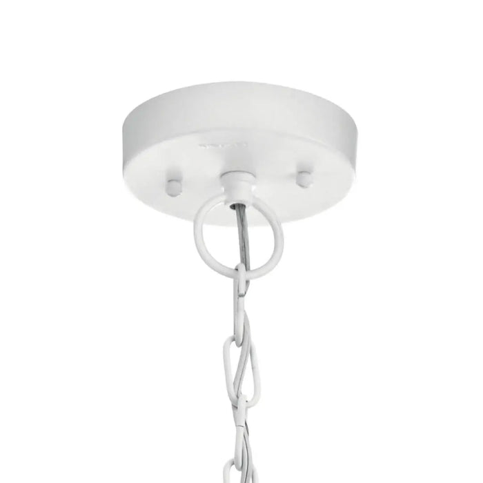 Kichler 49833 Beacon Square 1-lt Outdoor Pendant - Textured White