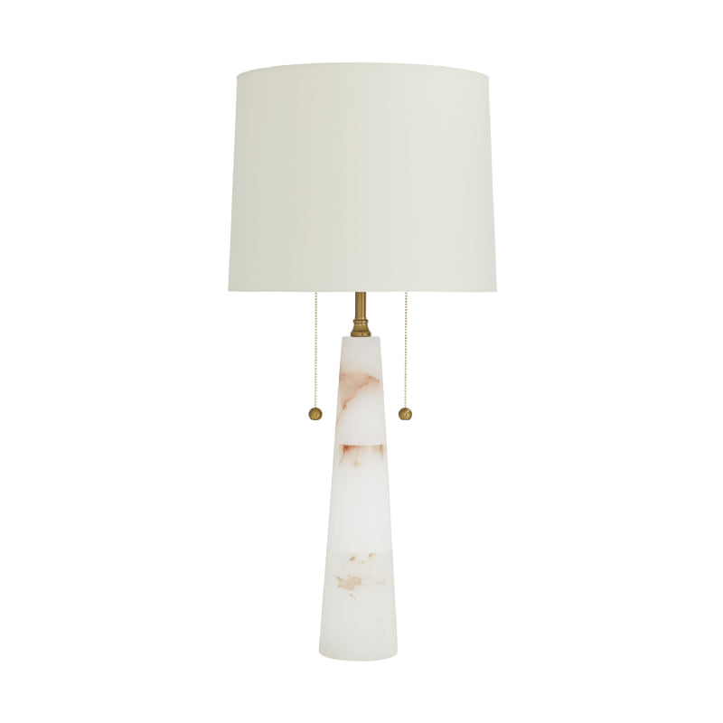 Arteriors Sidney 2-lt 34" Tall Table Lamp - White/Putty