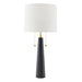 Arteriors Sidney 2-lt 34" Tall Table Lamp - Black Marble