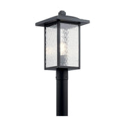 Kichler 49927 Capanna 1-lt 18" Tall Outdoor Post Light - Textured Black
