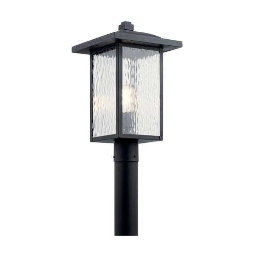 Kichler 49927 Capanna 1-lt 18" Tall Outdoor Post Light - Textured Black