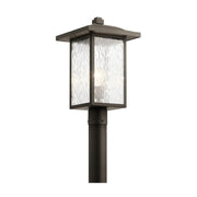 Kichler 49927 Capanna 1-lt 18" Tall Outdoor Post Light - Olde Bronze