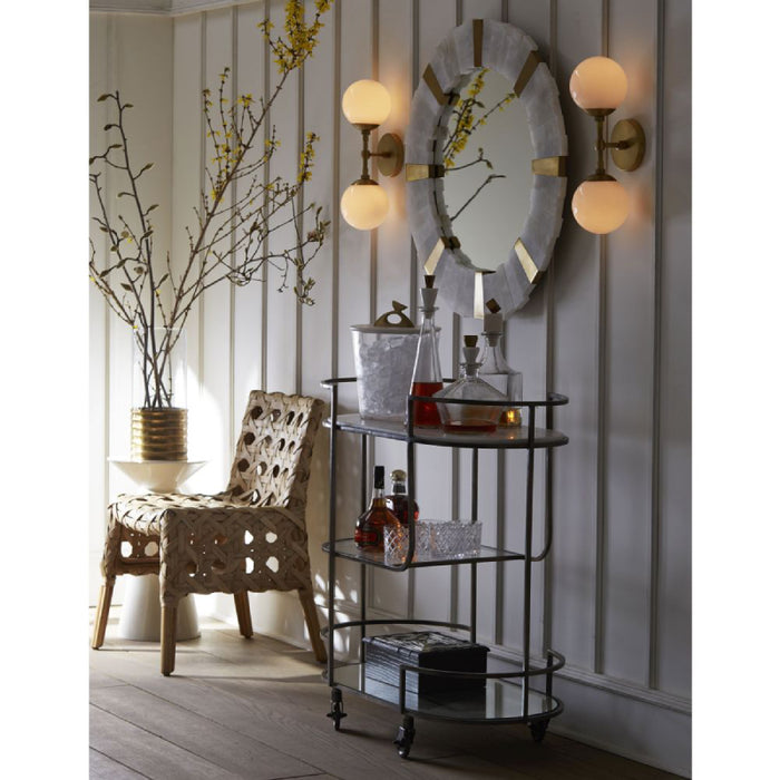 Arteriors Polaris 49961 2-lt 17" Tall Wall Sconce
