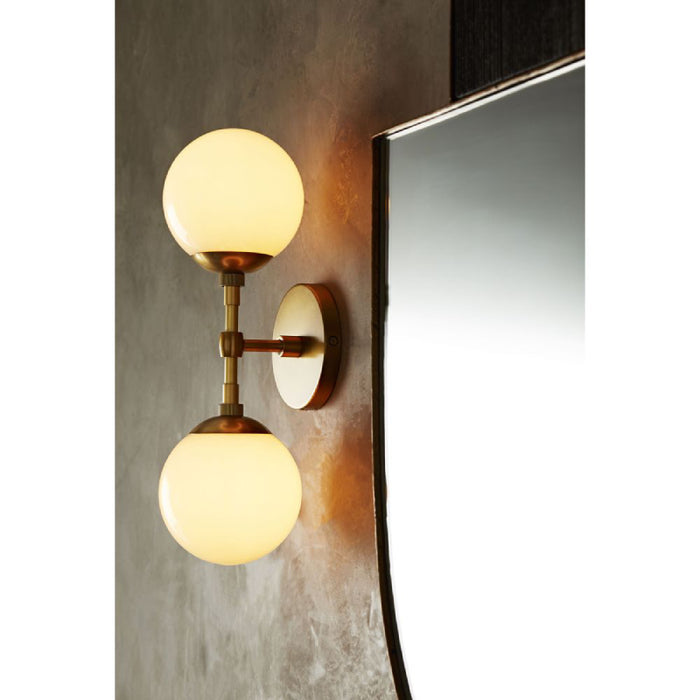 Arteriors Polaris 49961 2-lt 17" Tall Wall Sconce
