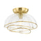 Corbett 358-17 Esme 1-lt 17" Flush Mount