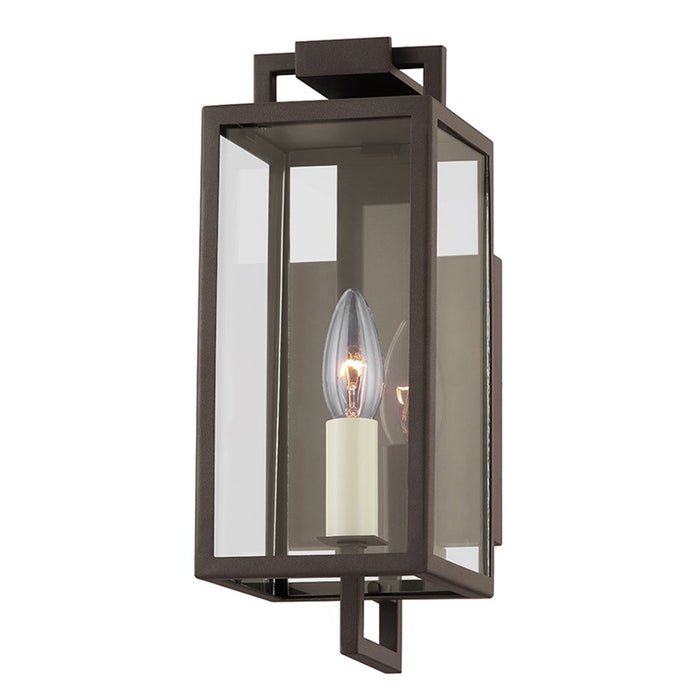 Troy B6380 Beckham 1-lt 12" Tall Outdoor Wall Sconce