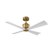Visual Comfort 4LNCR44 Launceton 44" Ceiling Fan - Hand Rubbed Antique Brass
