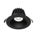 Lotus JXL-COB04-R15W 4" 15W LED Round Economy Recessed Downlight, 5CCT Selectable - Baffle Black/Black