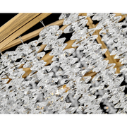 Fredrick Ramond FR41494 Rubina 6-lt 30" LED Convertible Chandelier