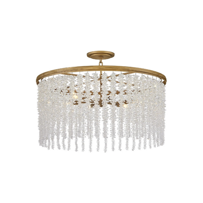 Fredrick Ramond FR41494 Rubina 6-lt 30" LED Convertible Chandelier