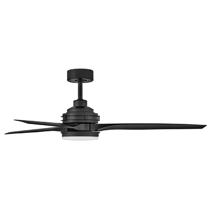 Hinkley 900160F Artiste 60" Outdoor Ceiling Fan with LED Light Kit - Matte Black
