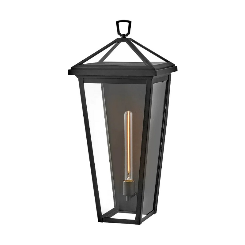 Hinkley 25654 Alford Place 1-lt 27" Tall LED Outdoor Wall Mount Lantern - Museum Black