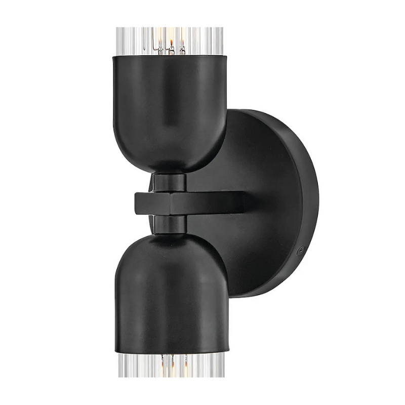 Hinkley 50912 Soren 2-lt 24" Tall LED Wall Sconce - Black