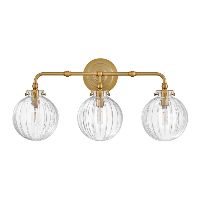 Hinkley 57413 Helene 3-lt 24" LED Vanity Light - Lacquered Brass