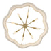 Hinkley 47735 Gwen 8-lt 32" LED Chandelier - Lacquered Brass