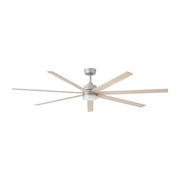Hinkley 910672 Current 72" Smart Ceiling Fan with LED Light Kit - Brushed Nickel