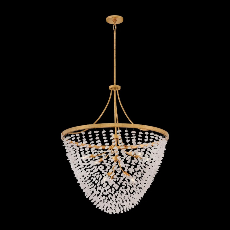 Fredrick Ramond FR41595 Myra 9-lt 35" LED Chandelier