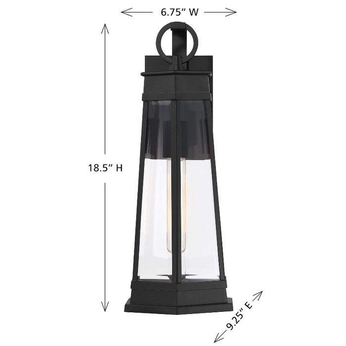 Savoy House 5-205 Payne 1-lt 19" Tall Outdoor Wall Lantern