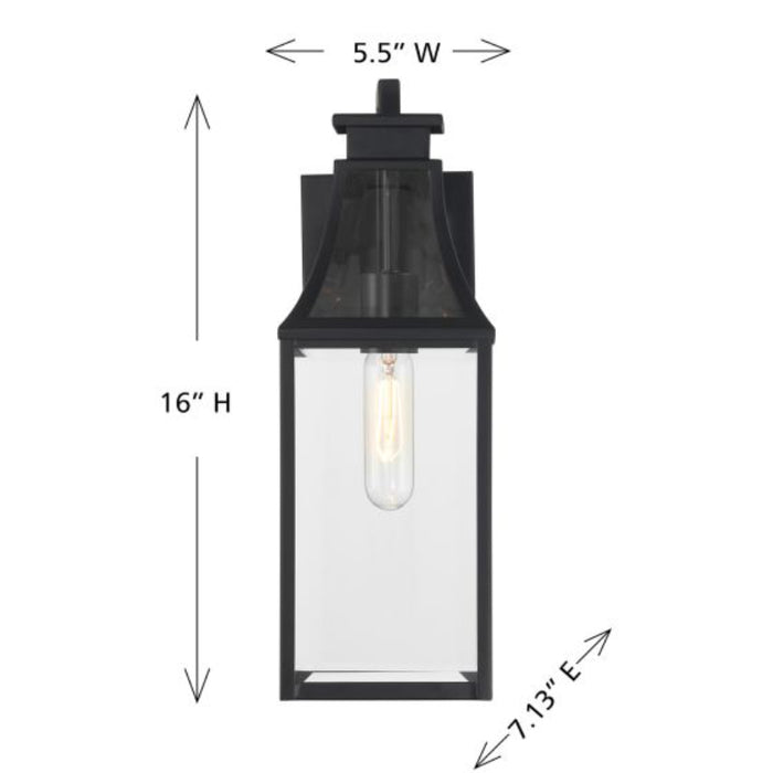 Savoy House 5-605 Emery 1-lt 16" Tall Outdoor Wall Lantern