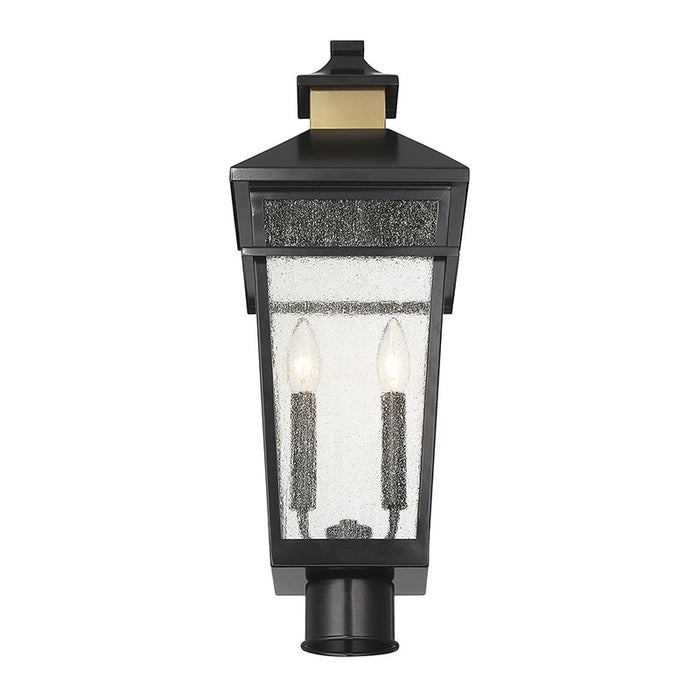 Savoy House 5-718 Kingsley 2-lt 23" Tall LED Outdoor Post Lantern