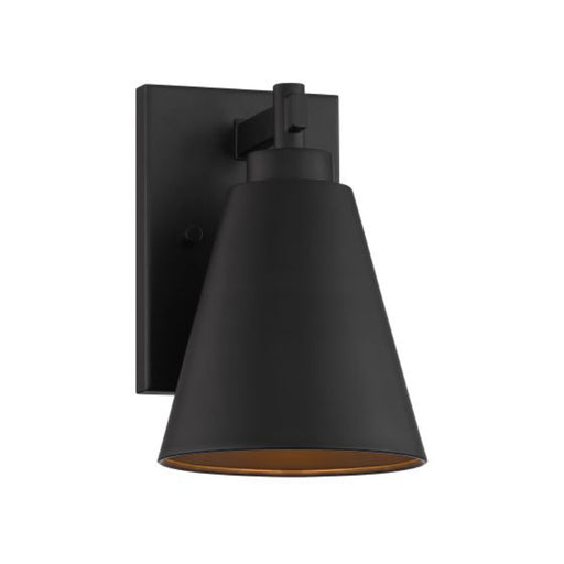 Savoy House 5-805-DS Ryder 1-lt 9" Tall Outdoor Wall Lantern - Matte Black