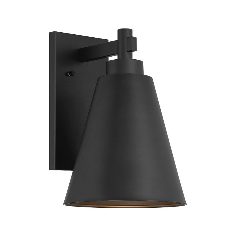 Savoy House 5-806-DS Ryder 1-lt 15" Tall Outdoor Wall Lantern - Matte Black