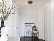 Crystorama 500 Broche 1-lt 11" Flush Mount