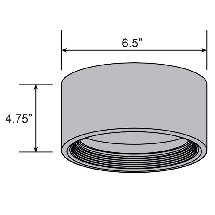 Access 50006 Reel 1-lt 7" LED Flush Mount