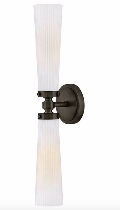 Hinkley 50092-CO Jude 2-lt 24" Tall LED Vanity - Black Oxide