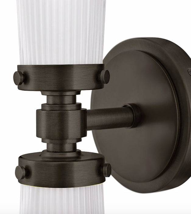 Hinkley 50092-CO Jude 2-lt 24" Tall LED Vanity - Black Oxide