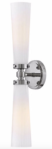 Hinkley 50092-CO Jude 2-lt 24" Tall LED Vanity - Polished Nickel