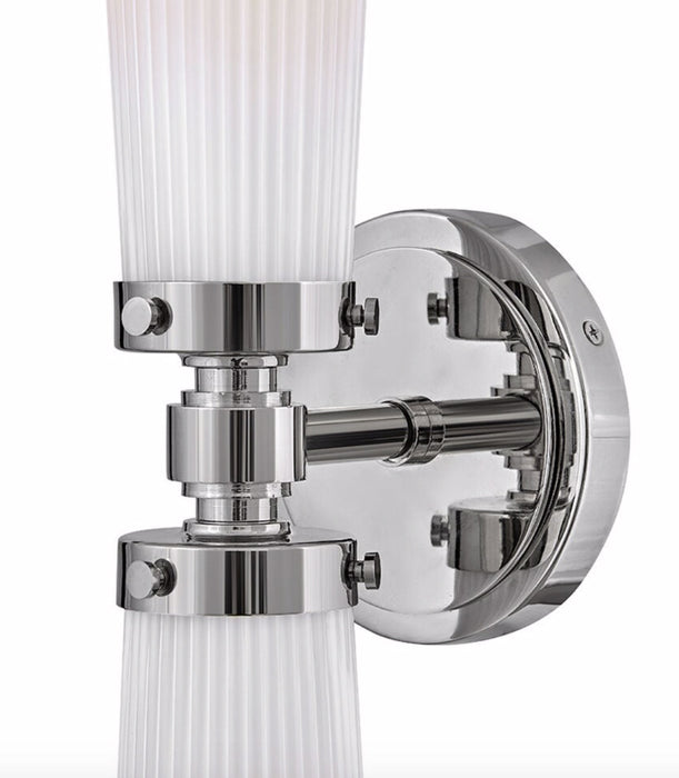 Hinkley 50092-CO Jude 2-lt 24" Tall LED Vanity - Polished Nickel