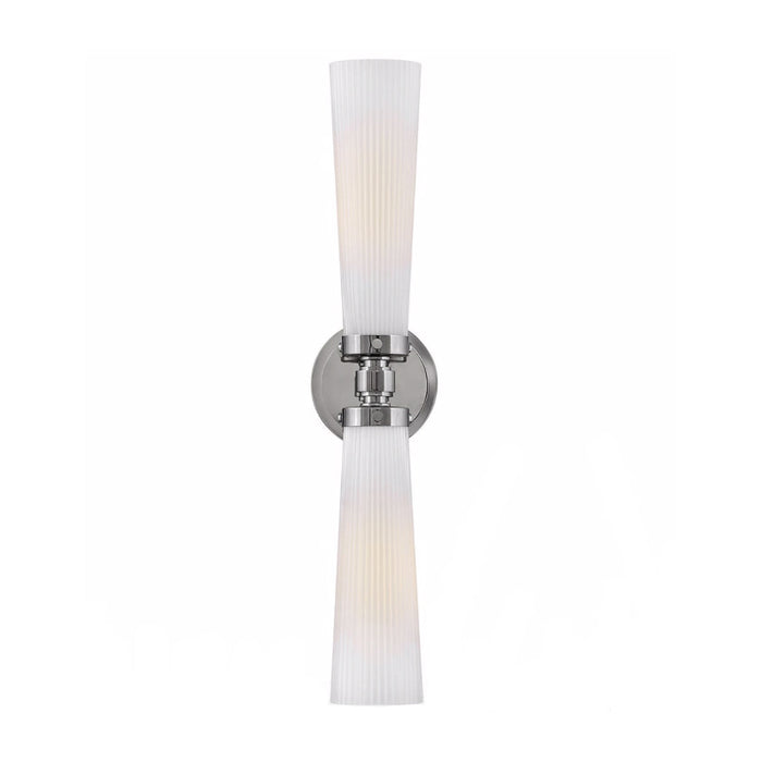 Hinkley 50092-CO Jude 2-lt 24" Tall LED Vanity - Polished Nickel