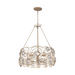 Varaluz 500C06 Ethereal Rose 6-lt 24" Chandelier