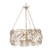 Varaluz 500C06 Ethereal Rose 6-lt 24" Chandelier