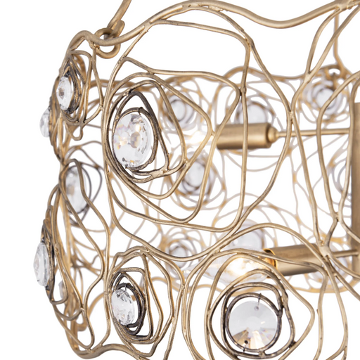 Varaluz 500C06 Ethereal Rose 6-lt 24" Chandelier