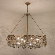 Varaluz 500C08 Ethereal Rose 8-lt 40" Chandelier