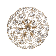 Varaluz 500P06 Ethereal Rose 6-lt 24" Pendant