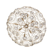 Varaluz 500P08 Ethereal Rose 8-lt 33" Pendant