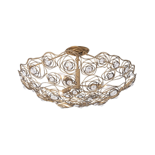 Varaluz 500S03 Ethereal Rose 3-lt 24" Semi-Flush