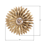 Crystorama 500W Broche 1-lt 11" Wall Sconce