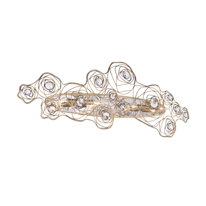 Varaluz 500W04 Ethereal Rose 4-lt 38" Tall Wall Sconce
