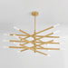 Corbett 501-56 Strasbourg 18-lt 56" LED Chandelier